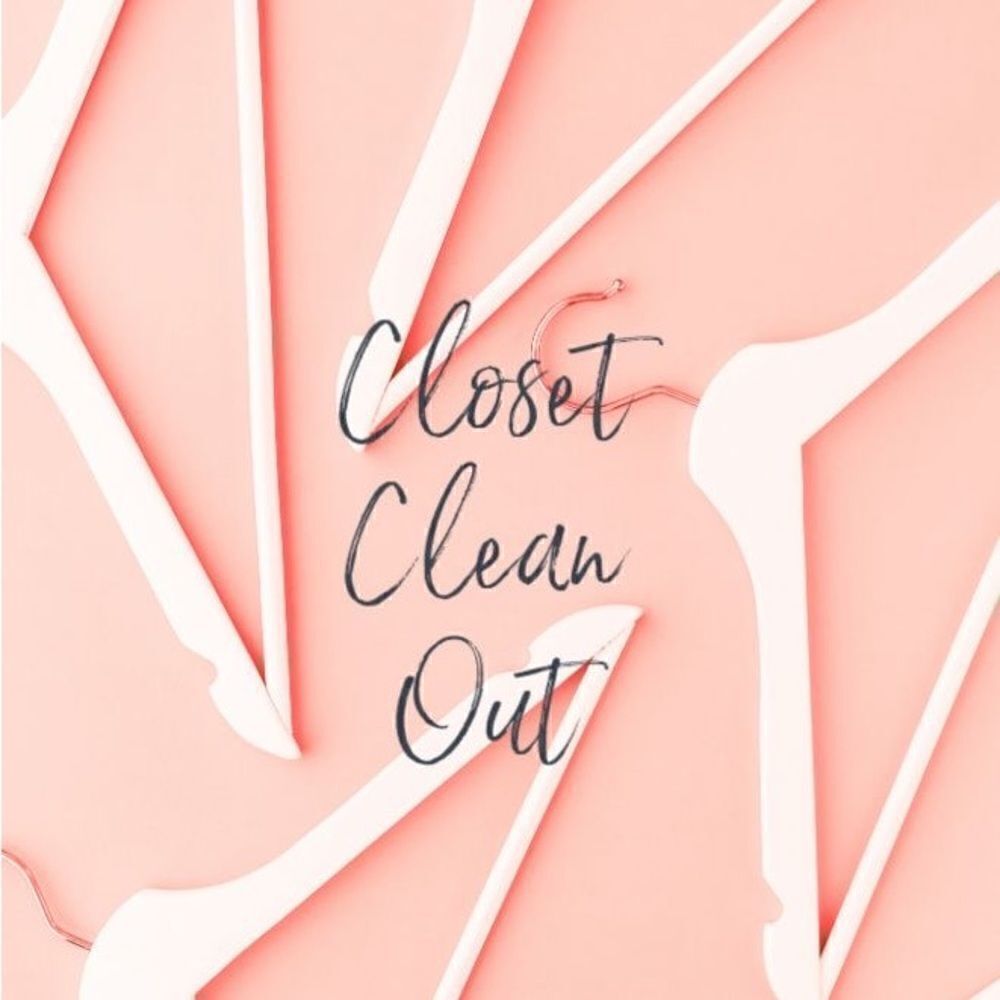 Closet Clean Out 